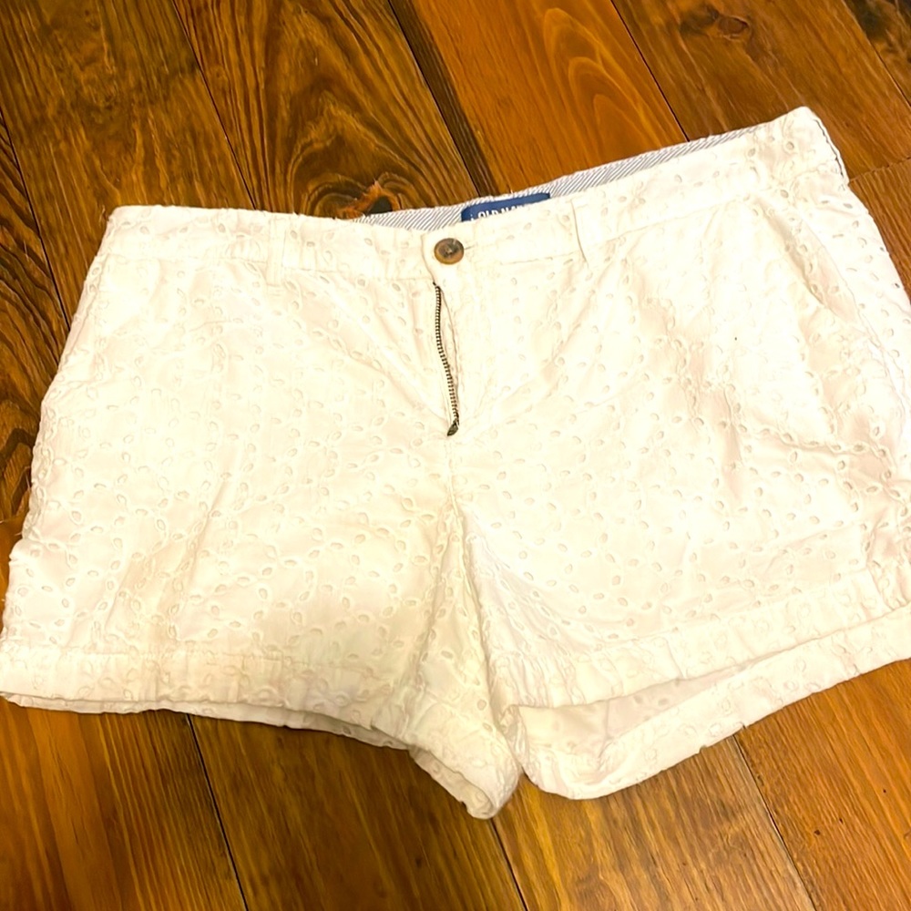 White shorts